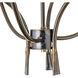Lowcountry 6 Light Antique White and Palmetto Chandelier Ceiling Light